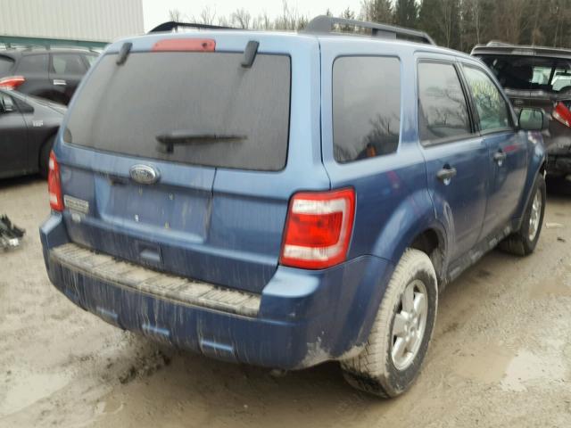 1FMCU9D79AKC88387 - 2010 FORD ESCAPE XLT BLUE photo 4