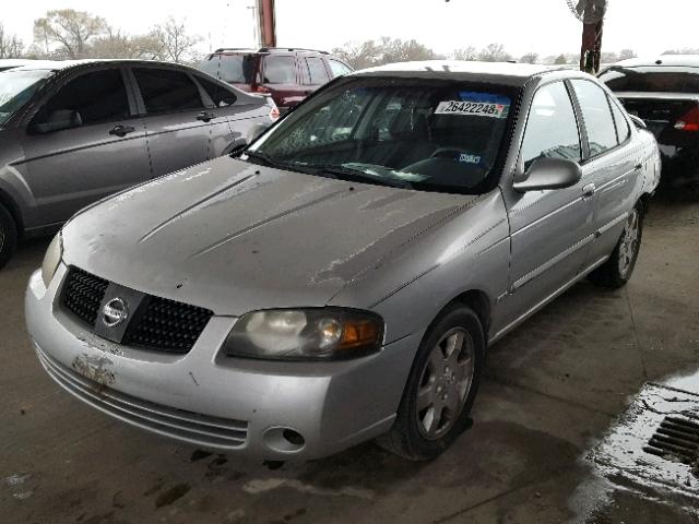 3N1CB51D75L538343 - 2005 NISSAN SENTRA 1.8 SILVER photo 2