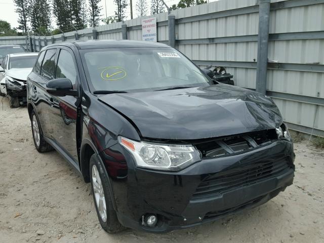 JA4AD3A38FZ001088 - 2015 MITSUBISHI OUTLANDER BLACK photo 1