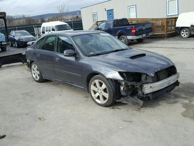 4S3BL676484208397 - 2008 SUBARU LEGACY GT GRAY photo 1