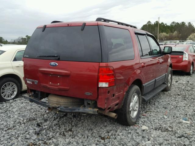 1FMPU15575LA73137 - 2005 FORD EXPEDITION RED photo 4