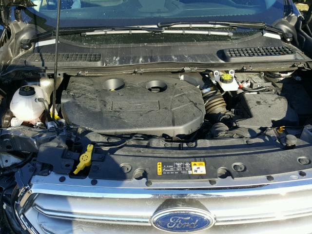 1FMCU0J99HUB96308 - 2017 FORD ESCAPE TIT GRAY photo 7