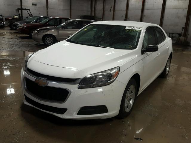 1G11A5SA8GU135713 - 2016 CHEVROLET MALIBU LIM WHITE photo 2