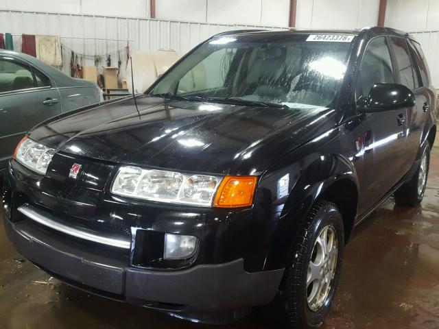 5GZCZ53475S842844 - 2005 SATURN VUE BLACK photo 2