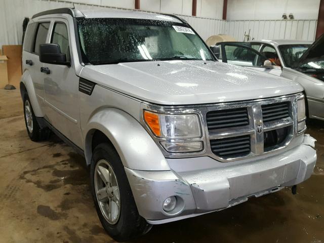 1D8GT58K97W528721 - 2007 DODGE NITRO SLT SILVER photo 1