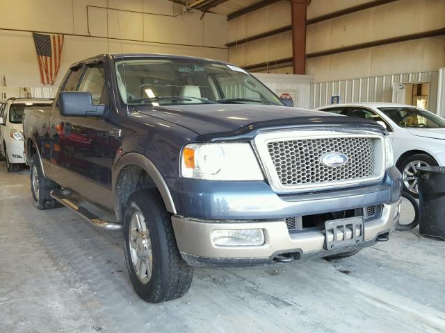 1FTPX14554NC68203 - 2004 FORD F150 BLUE photo 1