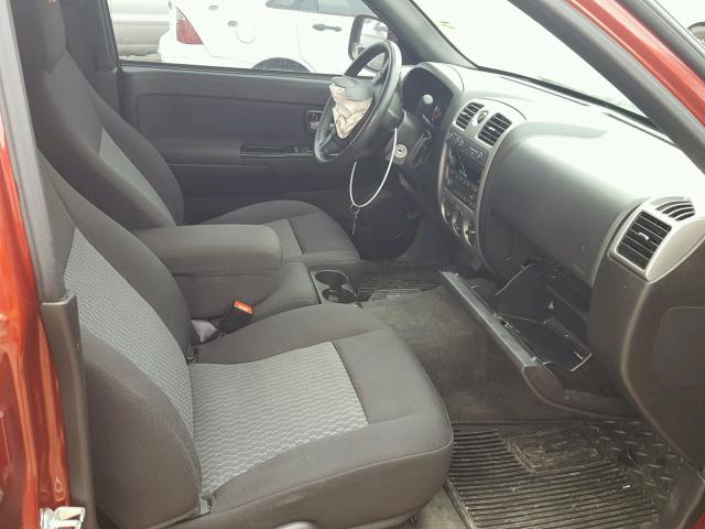 1GCHTDFP7B8104155 - 2011 CHEVROLET COLORADO L RED photo 5