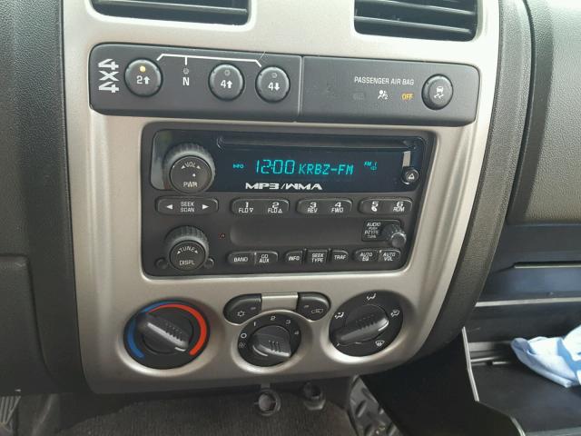 1GCHTDFP7B8104155 - 2011 CHEVROLET COLORADO L RED photo 9