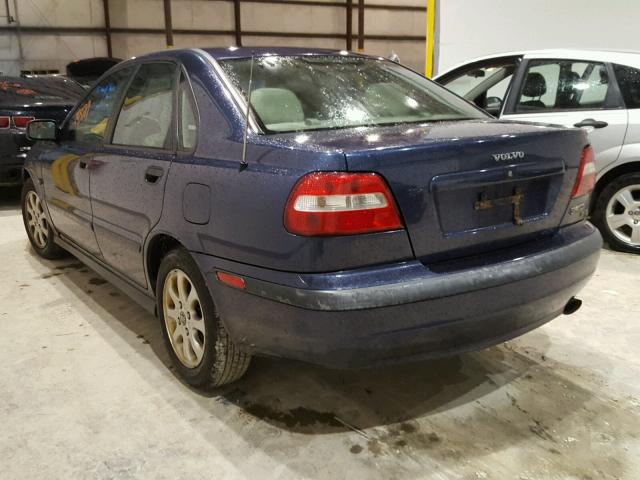 YV1VS29571F655291 - 2001 VOLVO S40 1.9T BLUE photo 3