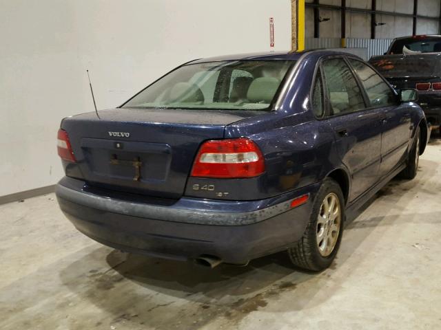 YV1VS29571F655291 - 2001 VOLVO S40 1.9T BLUE photo 4