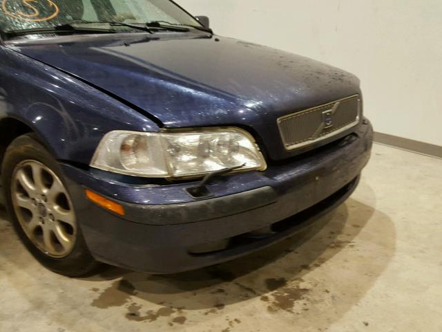 YV1VS29571F655291 - 2001 VOLVO S40 1.9T BLUE photo 9