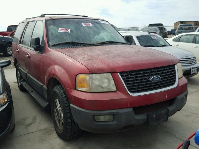 1FMRU15L73LA02816 - 2003 FORD EXPEDITION RED photo 1