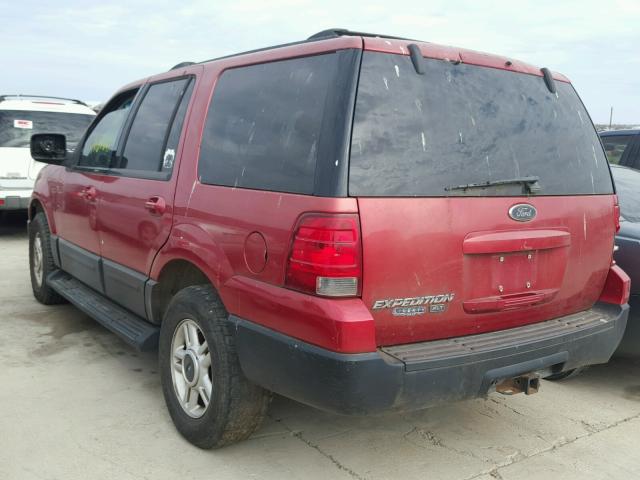 1FMRU15L73LA02816 - 2003 FORD EXPEDITION RED photo 3