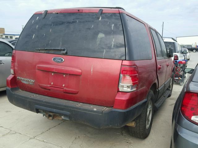 1FMRU15L73LA02816 - 2003 FORD EXPEDITION RED photo 4