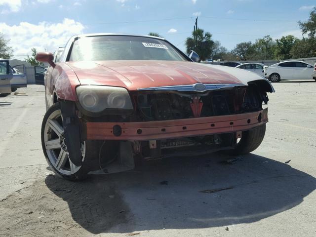 1C3AN69L25X027340 - 2005 CHRYSLER CROSSFIRE TWO TONE photo 10