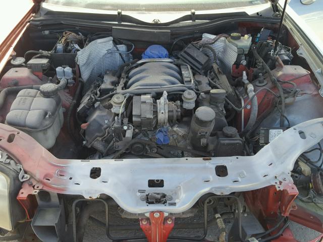 1C3AN69L25X027340 - 2005 CHRYSLER CROSSFIRE TWO TONE photo 7