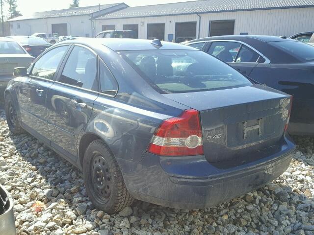 YV1MS382962223731 - 2006 VOLVO S40 BLUE photo 3