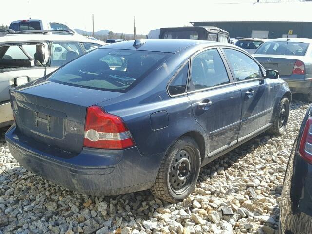 YV1MS382962223731 - 2006 VOLVO S40 BLUE photo 4