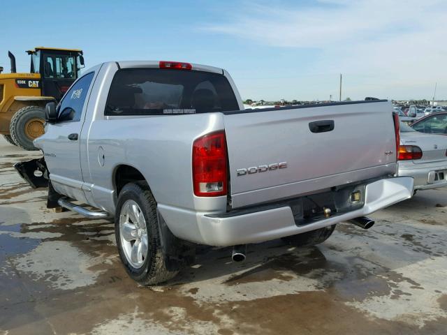 1D7HA16D34J148956 - 2004 DODGE RAM 1500 S SILVER photo 3