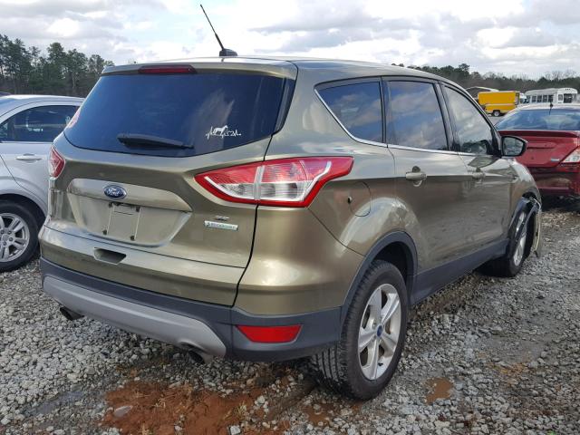 1FMCU0GX3EUA89790 - 2014 FORD ESCAPE SE GREEN photo 4