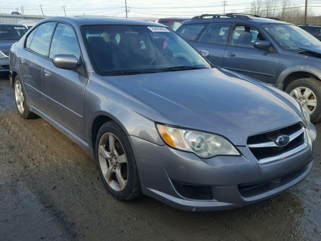 4S3BL616397213700 - 2009 SUBARU LEGACY 2.5 SILVER photo 1