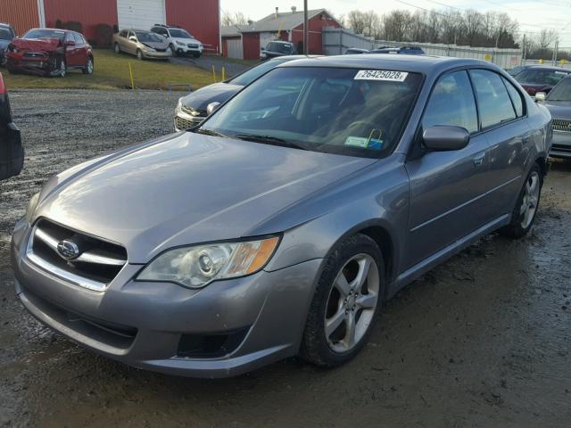 4S3BL616397213700 - 2009 SUBARU LEGACY 2.5 SILVER photo 2