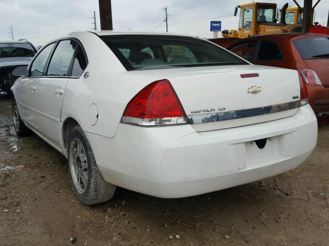 2G1WB58K579251807 - 2007 CHEVROLET IMPALA LS WHITE photo 3