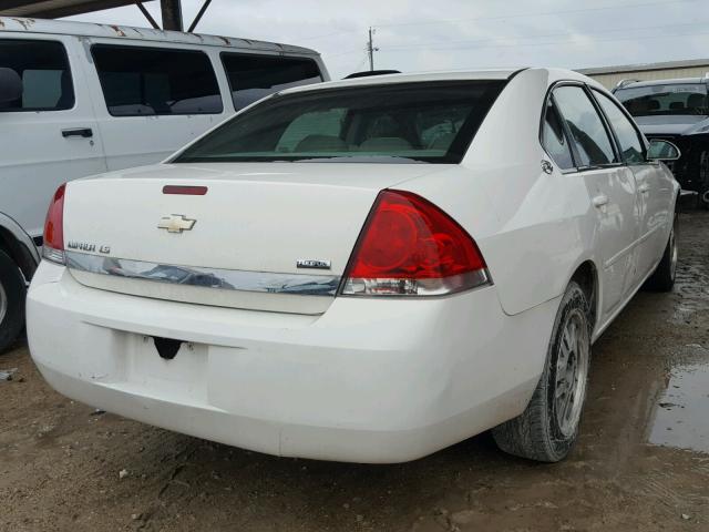 2G1WB58K579251807 - 2007 CHEVROLET IMPALA LS WHITE photo 4