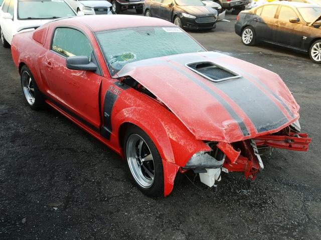 1ZVHT82HX85146820 - 2008 FORD MUSTANG GT RED photo 1