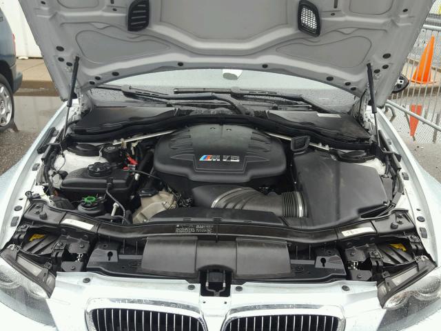 WBSVA93508E216047 - 2008 BMW M3 BLUE photo 7