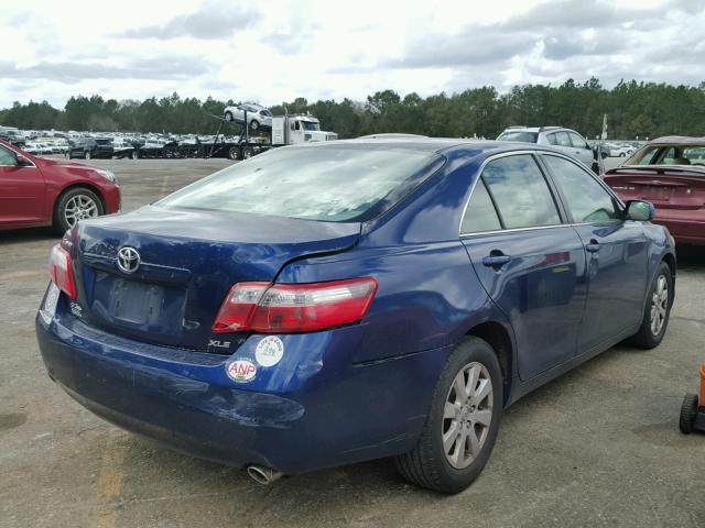 JTNBE46KX73014129 - 2007 TOYOTA CAMRY NEW BLUE photo 4