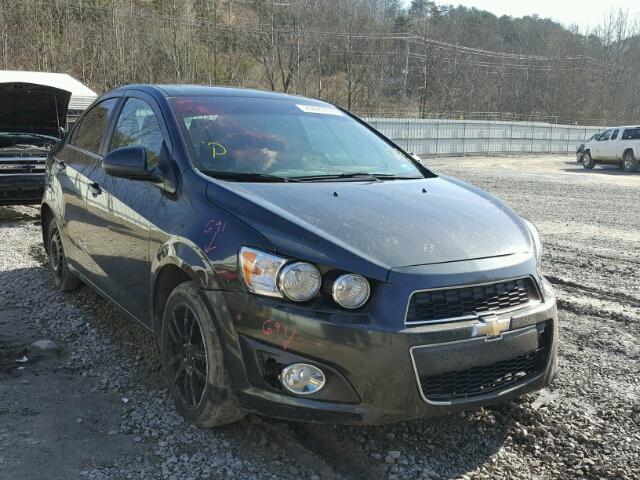 1G1JD5SH7F4214955 - 2015 CHEVROLET SONIC LT GRAY photo 1