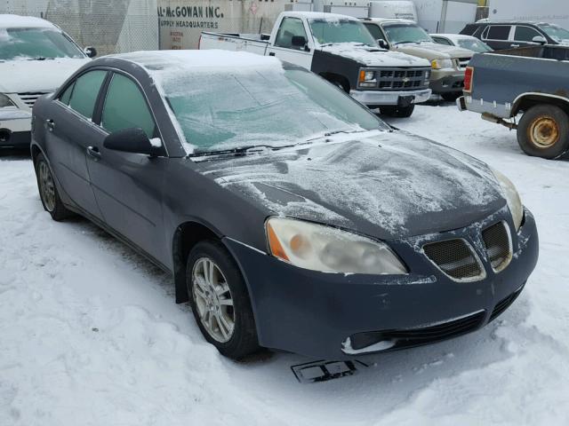 1G2ZG528854139946 - 2005 PONTIAC G6 GRAY photo 1