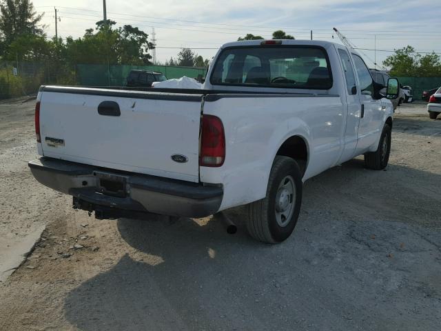 1FTSX20536EB34895 - 2006 FORD F250 SUPER WHITE photo 4