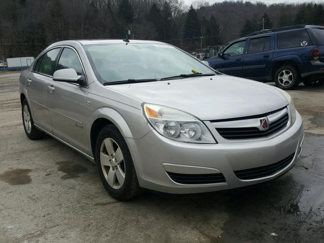 1G8ZR57588F153045 - 2008 SATURN AURA GREEN SILVER photo 1