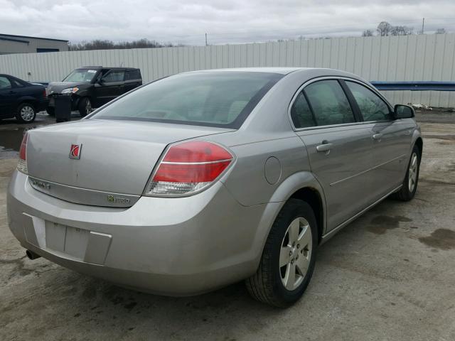 1G8ZR57588F153045 - 2008 SATURN AURA GREEN SILVER photo 4