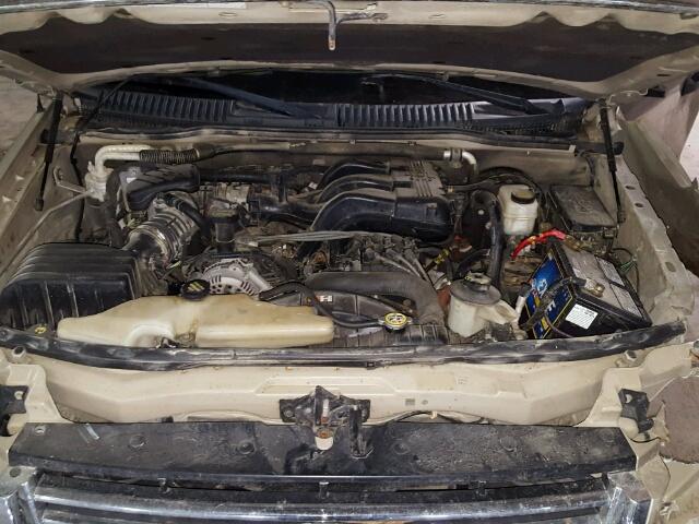 1FMEU73E16UA71019 - 2006 FORD EXPLORER X GOLD photo 7