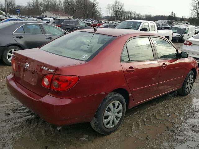 1NXBR32E68Z994646 - 2008 TOYOTA COROLLA CE RED photo 9