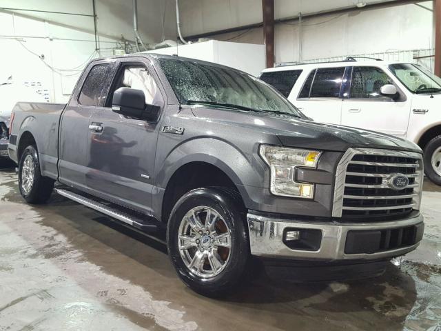 1FTEX1CP3FKD16098 - 2015 FORD F150 SUPER SILVER photo 1