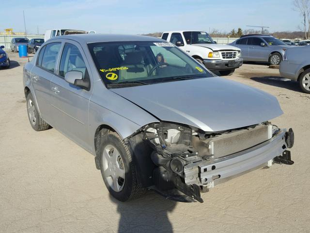 1G1AL55F077287436 - 2007 CHEVROLET COBALT LT SILVER photo 1