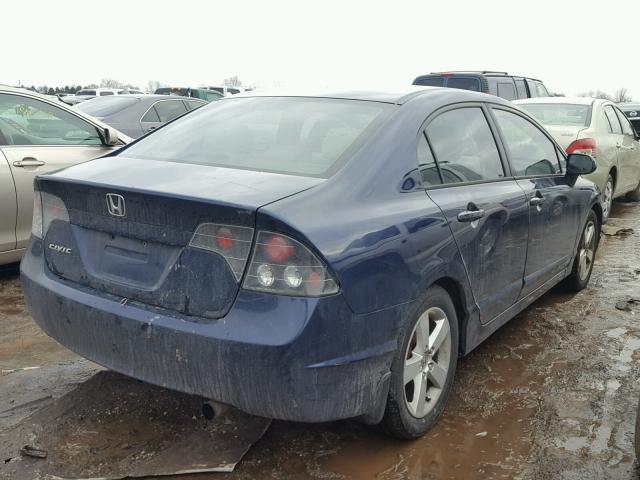 1HGFA15846L061405 - 2006 HONDA CIVIC EX Կապույտ լուսանկար 4