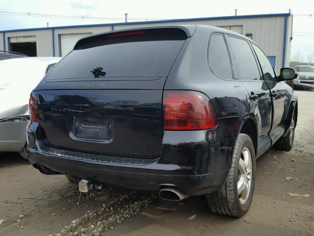 WP1AA29P64LA22794 - 2004 PORSCHE CAYENNE BLACK photo 4