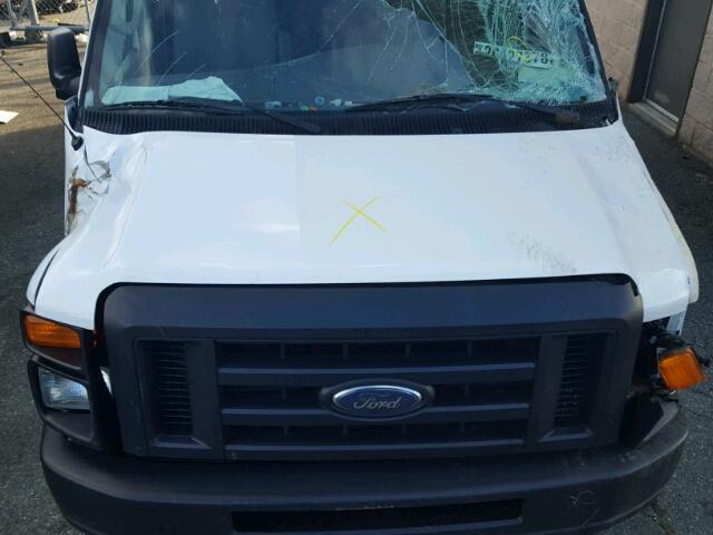 1FTNE14W38DB13828 - 2008 FORD ECONOLINE WHITE photo 7