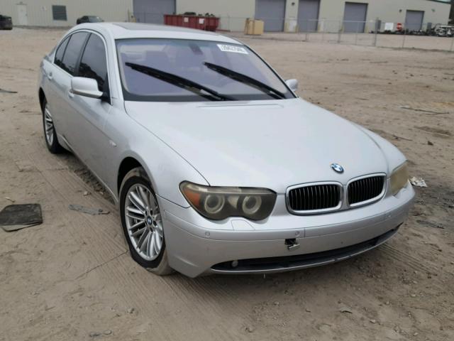 WBAGL63505DP76190 - 2005 BMW 745 I SILVER photo 1