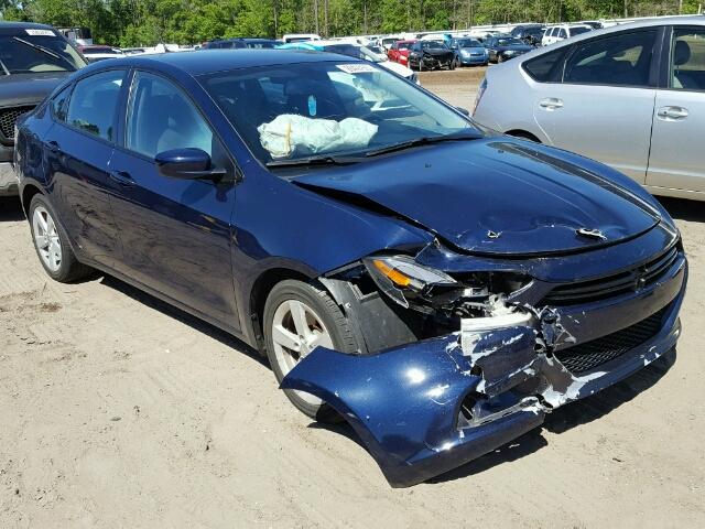 1C3CDFBB1FD286322 - 2015 DODGE DART SXT BLUE photo 1