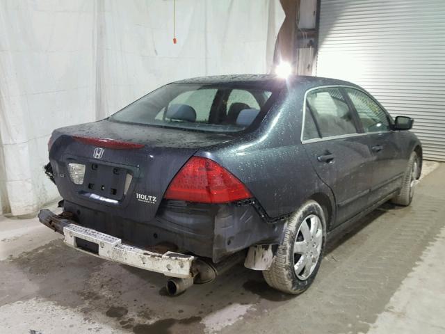 1HGCM56386A175505 - 2006 HONDA ACCORD SE BLUE photo 4