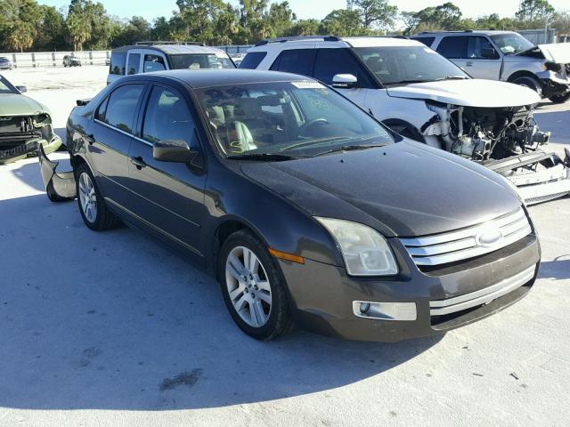 3FAHP08Z96R139947 - 2006 FORD FUSION SEL GRAY photo 1