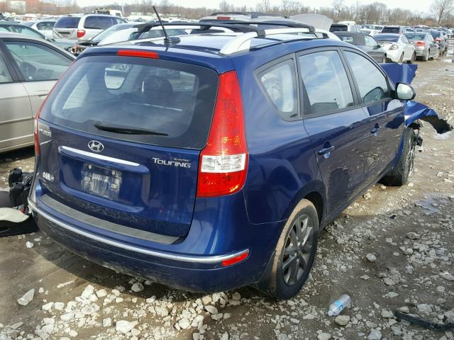 KMHDC8AE0CU144108 - 2012 HYUNDAI ELANTRA TO BLUE photo 4