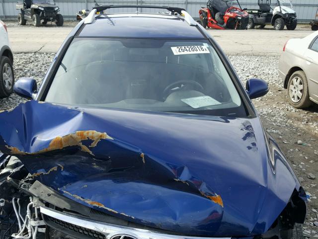 KMHDC8AE0CU144108 - 2012 HYUNDAI ELANTRA TO BLUE photo 7