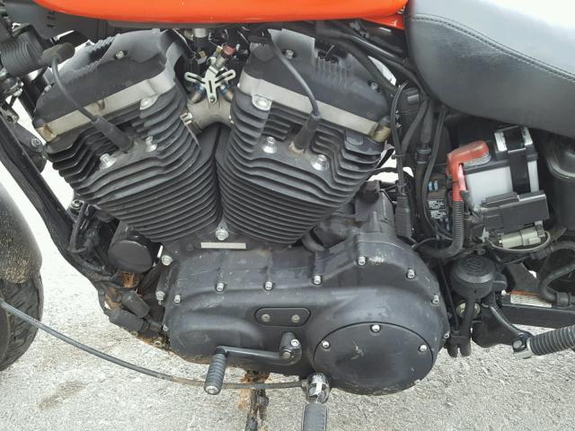 1HD4LE2469K461080 - 2009 HARLEY-DAVIDSON XL883 N ORANGE photo 7